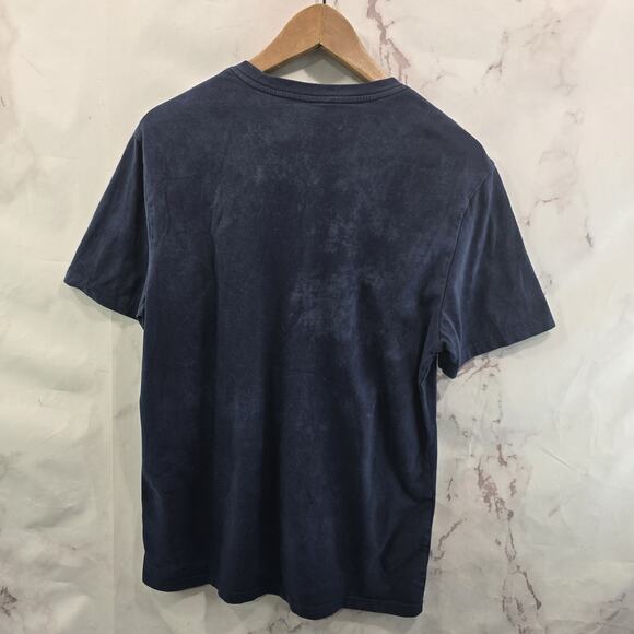 Everlane T Shirt Mens Medium Blue Short Sleeve Neck Organic Cotton Tee Premium - Picture 5 of 10
